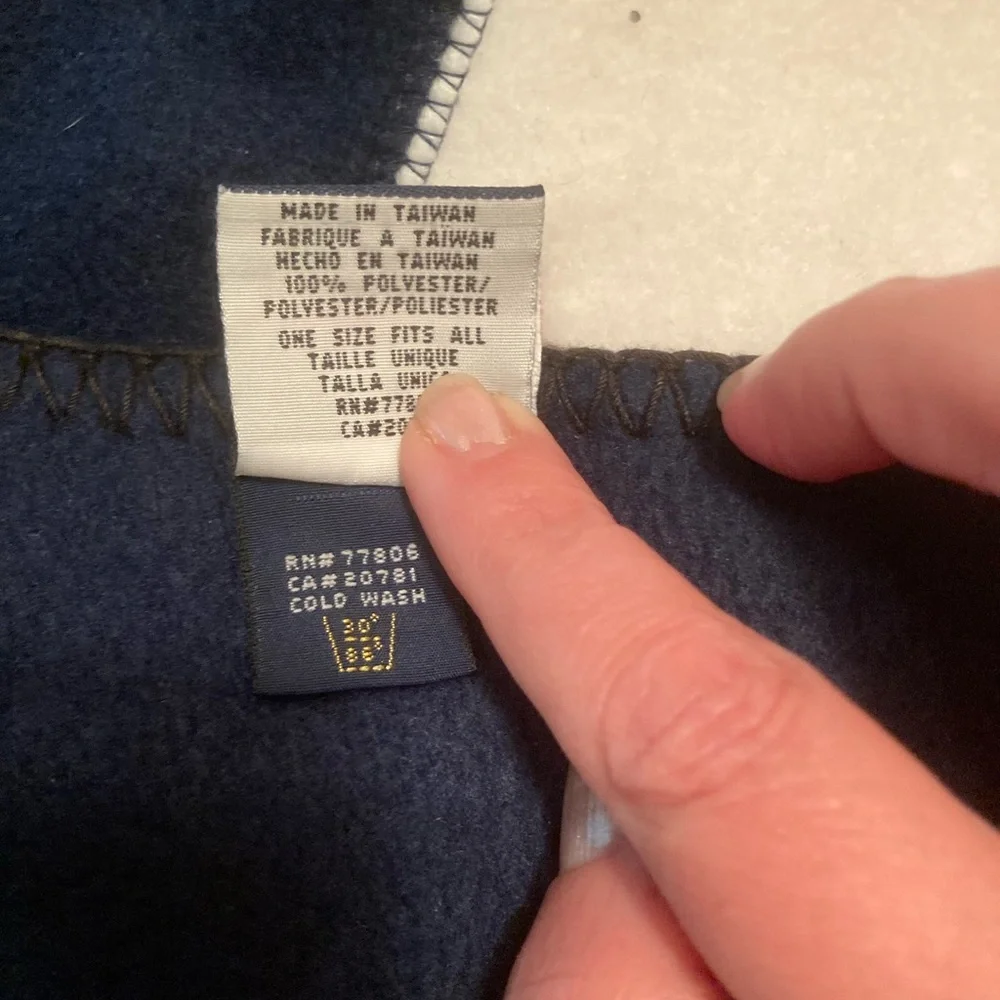 Vintage unisex Tommy Hilfiger scarf